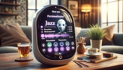 A hyper-realistic image showcasing a modern and friendly digital chatbot interface, set in a cozy and inviting atmosphere